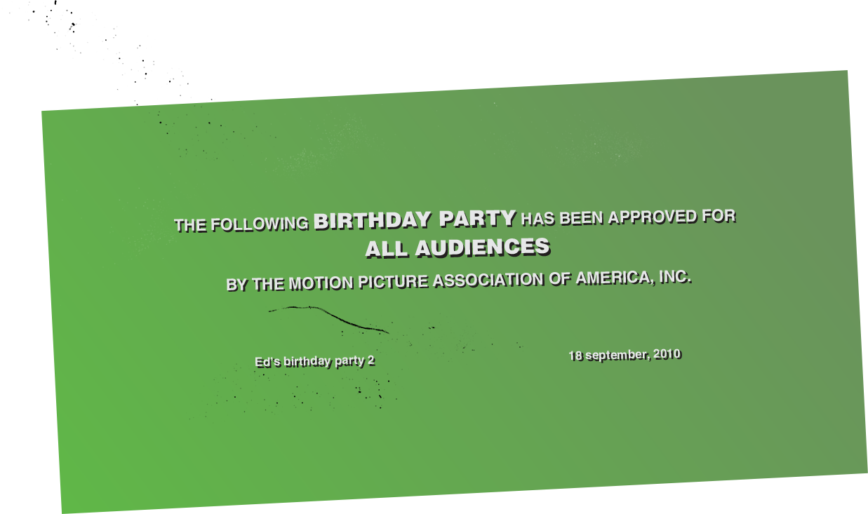 approved for all audiences invitation extra card