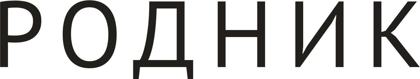 logo font — rodnik