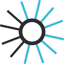 blue sun logo