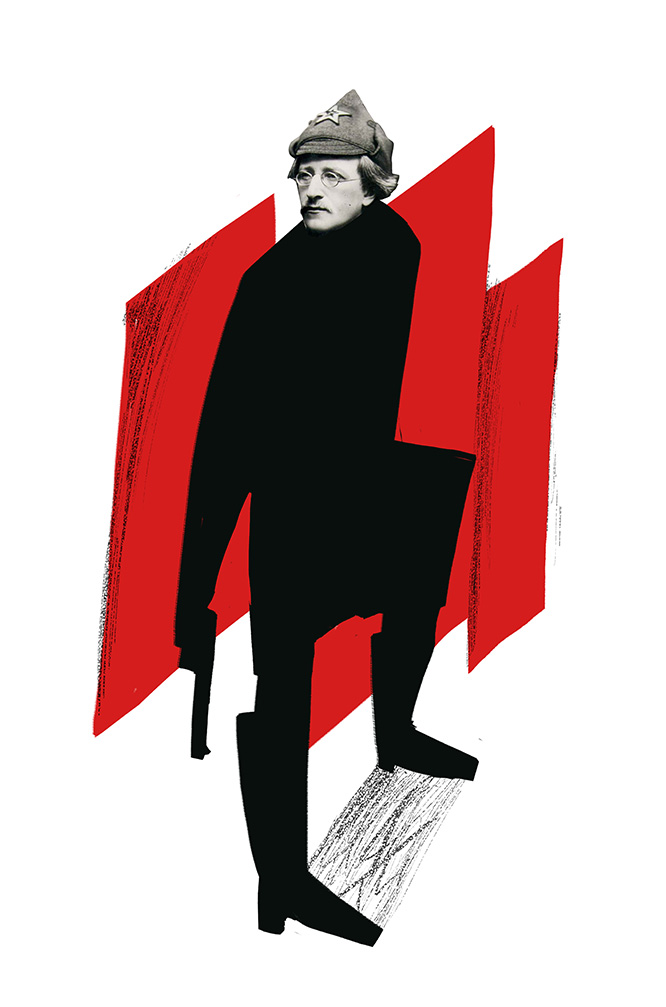 illustration for the film — red dead white — by Svetozar Golovlev